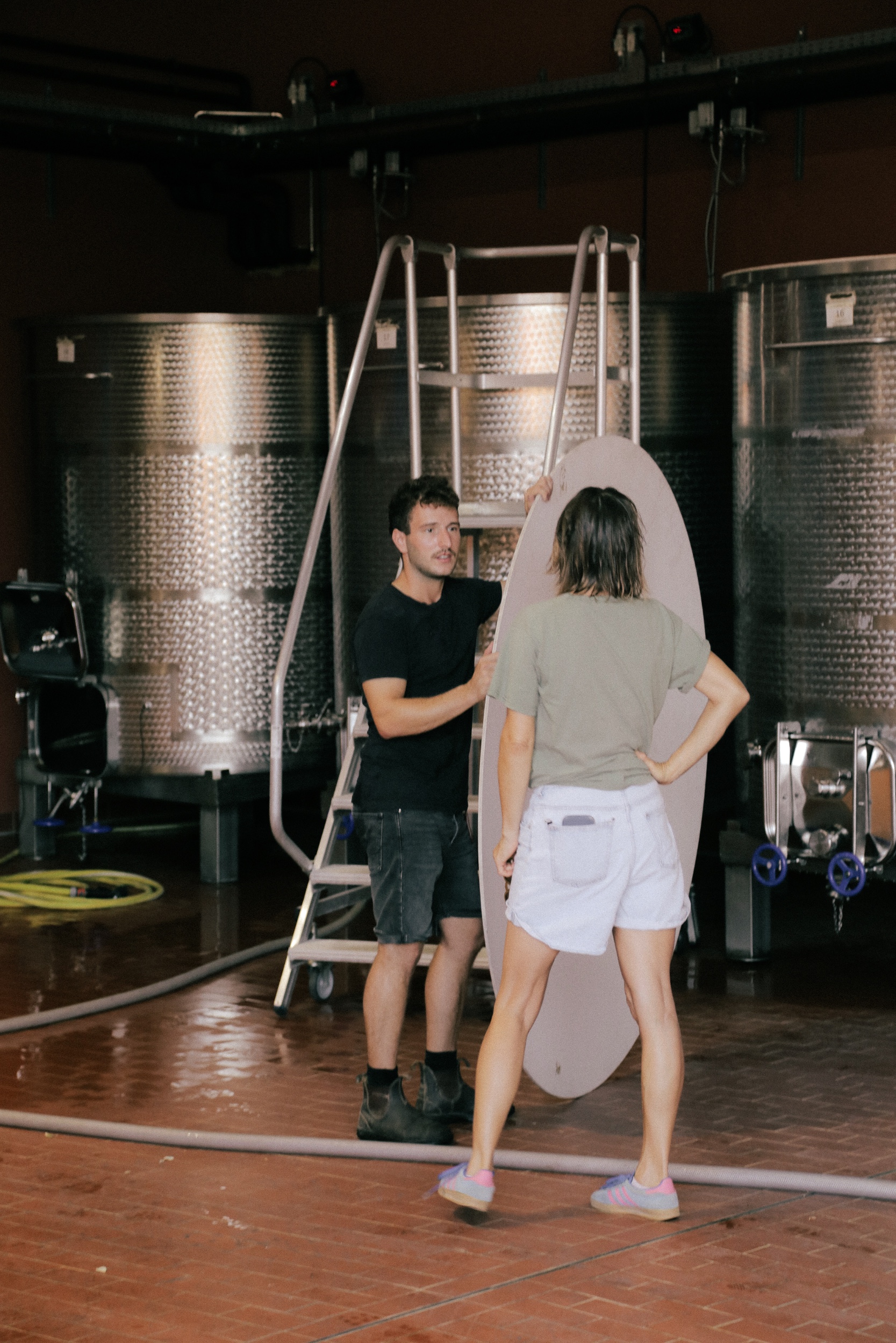 Helen & Sebastian work together on the making and the marketing